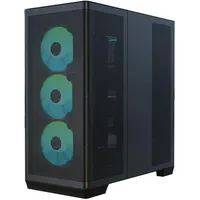 apnx GEH Midi C1-R-BK-V1 Computergehäuse, MicroATX, Mini-ITX kompatibel, Schwarz