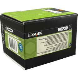 Lexmark Toner 80C2XK0  802XK  schwarz