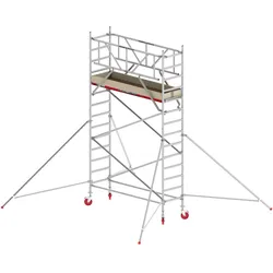 Altrex Fahrgerüst RS Tower 41 Alu mit Holz-Plattform 5,20m AH breit 0,90x1,85m