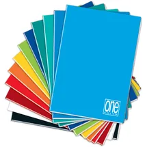 Blasetti One Color - A4-Heft, Maxi-Hefte mit Jolly Page, Packung mit 10 Stück, Papier 80g, einfarbiger Einband - Lineatur 0Q, 5mm Karos für 2. oder 3. Klasse