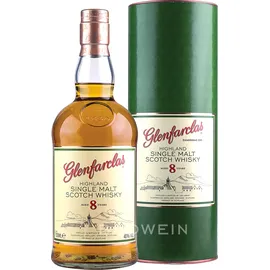 Glenfarclas 8 Years Old Highland Single Malt Scotch 40% vol 0,7 l Geschenkbox