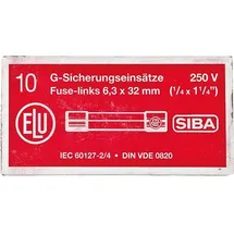 Eska Feinsicherung flink 6,3x32mm 3,15A, 10 Stk.