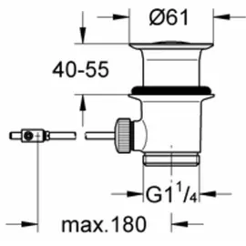 Grohe Ablaufgarnitur 1 1/4"
