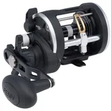 Penn Rival Level Wind Rollen, Schwarz/Silber