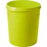 HAN Papierkorb Grip 18 Liter mit 2 Griffmulden, Trend Colour lemon