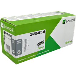 Lexmark Toner 24B6186  schwarz