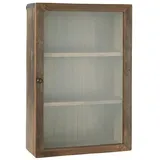 ib laursen Schrank Holz Wand Einzigartig Mit 2 Regale Und Glastür Von Ib Laursen
