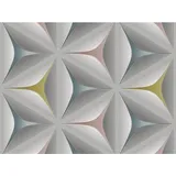A.S. Création Vliestapete Scandinavian 2 0,53 m x 10 m 960422 Blau/Grau/Rosa