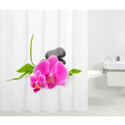 Sanilo Duschvorhang, Polyester, Wellness - rosa