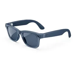 Ray-Ban Meta Wayfarer, matt Jeansblau, polarisiert Staubblau, AI Glasses