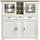 Innostyle Highboard 143 x 150 x 42 cm Pinie hell / Artisan Eiche