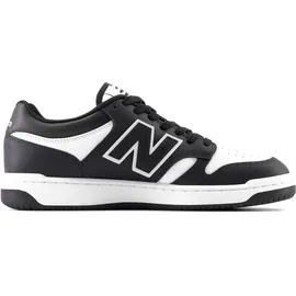 New Balance BB480L Herren Weite E Schwarz/Weiß 45 1/2
