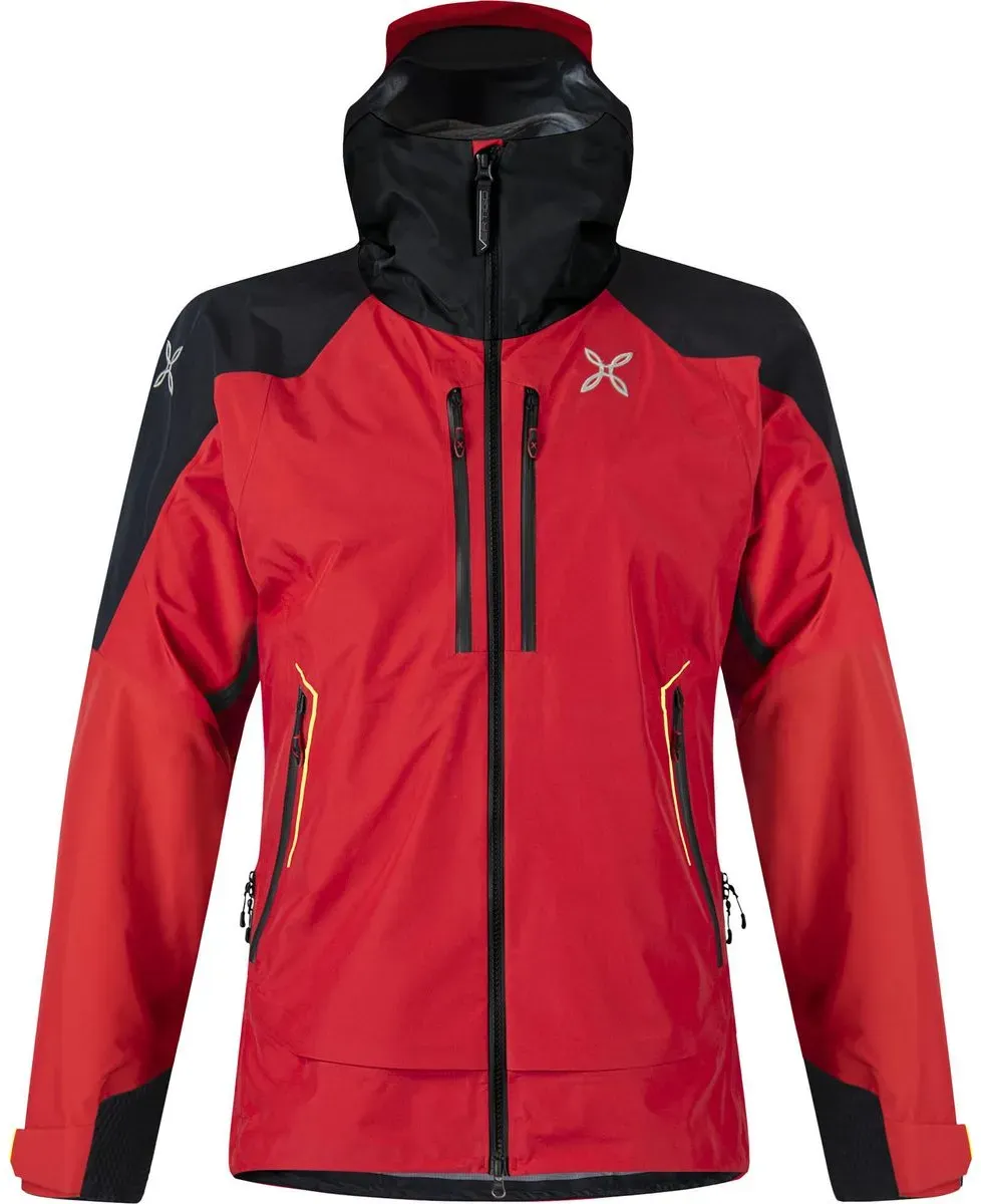 Montura Cliff Jacket rosso/giallo fluo (1070F) XS