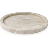 HUMDAKIN Tablett Marmor rund