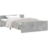vidaXL Bettgestell 120 x 200 cm Grey