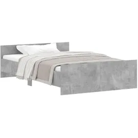 vidaXL Bettgestell 120 x 200 cm Grey
