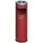 Proregal Robuster Kombiascher mit poliertem Aschereinsatz 11,6 Liter, HxBxT 66 x 20 x 20 cm Verzinkter Stahl Rot