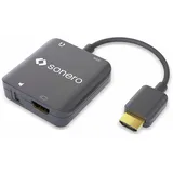 Sonero HDMI Audio Extractor 4K 0,5 m schwarz
