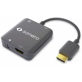 Sonero HDMI Audio Extractor 4K 0,5 m schwarz