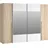 270 x 210 x 61 cm weiß sonoma eiche