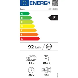 Bosch Serie 4 SMV41D10EU