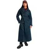 G-Star Long Biker Jacke - Worn In Indigo Gear - S