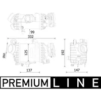 Mahle Ladeluftkühler