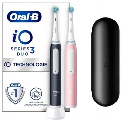 Oral-B Elektrische Zahnbürste iO Series 3N – Elektrische Zahnbürste – black/blush pink rosa