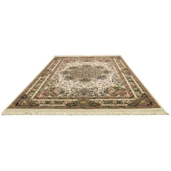 Läufer MORGENLAND "Arjen", beige, B:100cm H:8mm L:200cm, Polyacryl, Teppiche