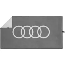 Audi Collection Audi Handtuch 80 x 150 cm hellgrau