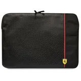 Ferrari Carbon&Smooth-Tasche einen 14-Zoll-Laptop – Schwarz