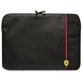 Ferrari Carbon&Smooth-Tasche einen 14-Zoll-Laptop – Schwarz