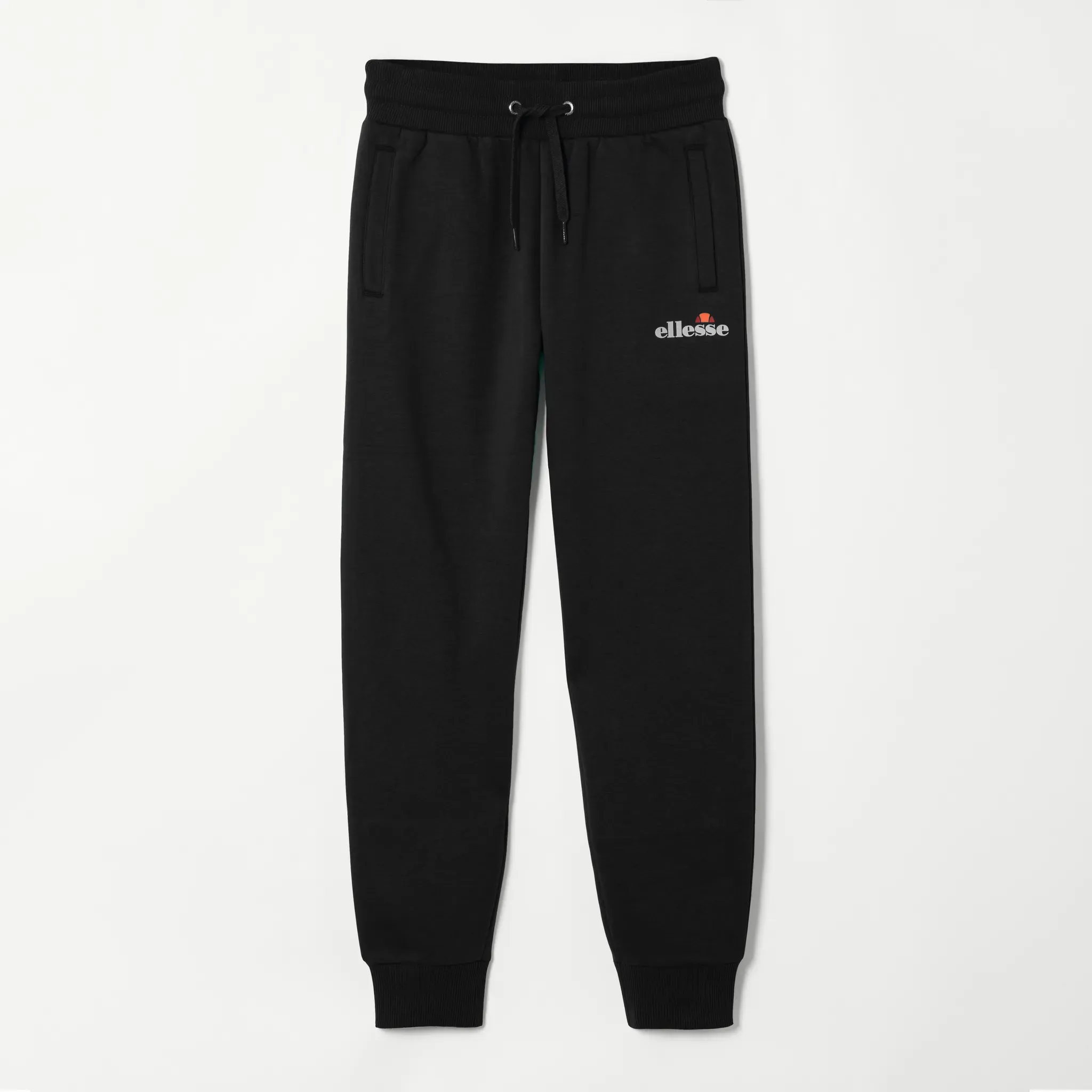 Jogginghose ELLESSE, Mädchen, Gr. 152/158 (12/13), N-Gr, schwarz, Obermaterial: 80% Baumwolle, 20% Polyester, Hosen Jogginghose, für Kinder, aus Baumwolle und Polyester, pflegeleicht, robust