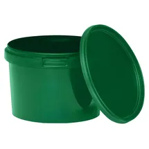 Benbow Eimer mit Deckel grün 30 x 20 x 10 cm 0,5 l