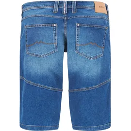 Mustang Herren Jeansshorts blau Baumwoll-Stretch, blau, Frühjahr/Sommer 2026