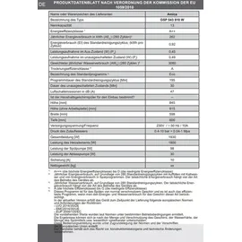 Amica GSP 543 910-1 W