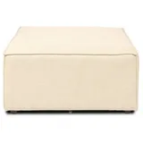 Home Deluxe Modulares Sofa VERONA -versch. Ausführungen - Hocker - beige