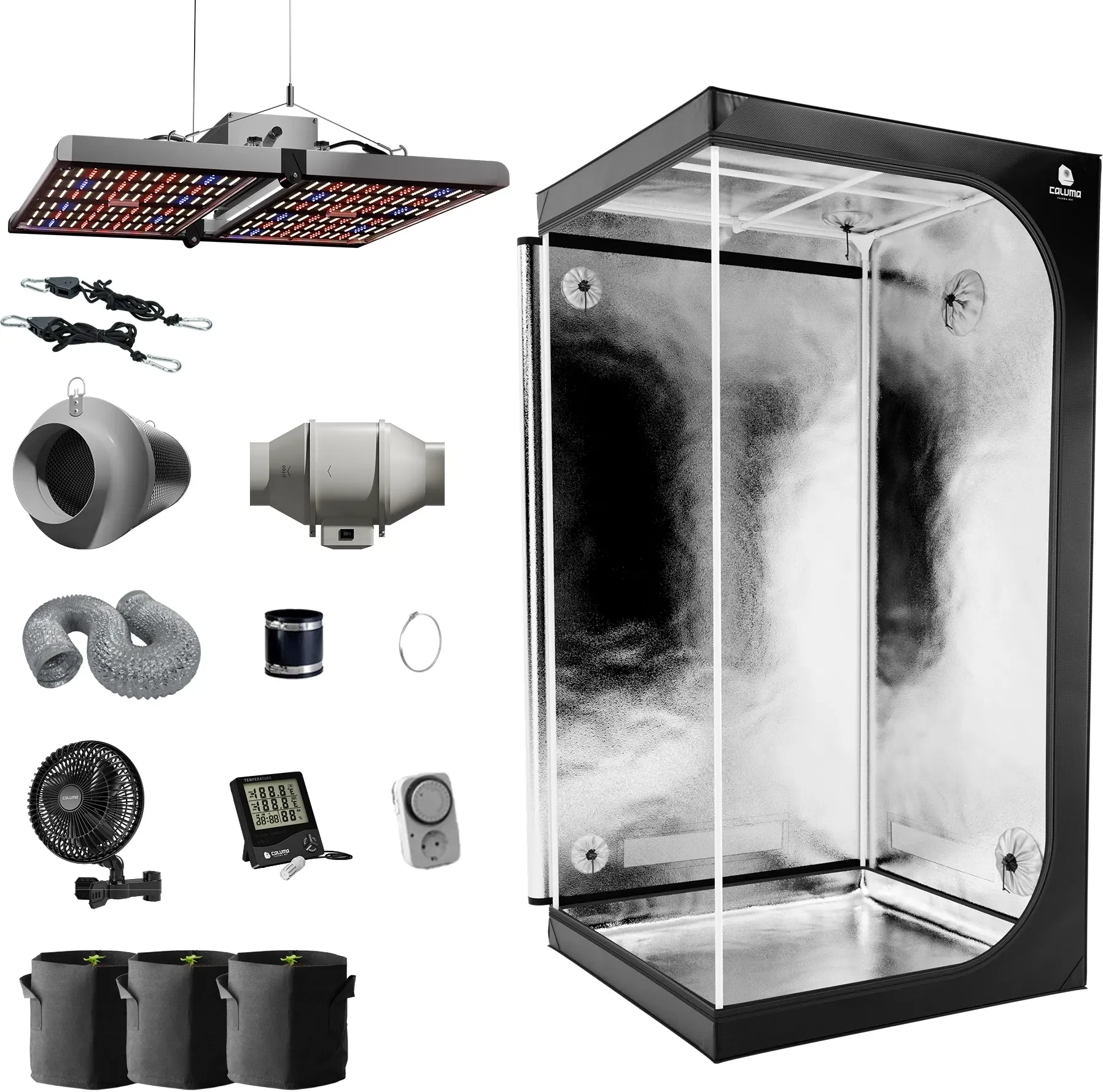 Caluma Growset L (100 x 100 cm, 320 W, One-Box)