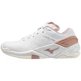 Mizuno Wave Stealth Neo Handballschuhe Damen - weiß/rosa-42.5