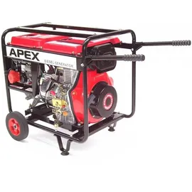 Apex Digital E-Start Diesel Stromerzeuger Generator 5500 400V Notstromaggregat 06281Generator