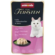 Animonda vom Feinsten mit Lachs - Hühnchenfilet in Sauce
