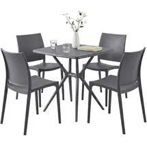 deluke GRETA Set 4-tlg. Dunkelgrau