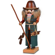 KWO Kunstgewerbe-Werkstätten Olbernhau GmbH Nussknacker Rübezahl 27 cm mehrfarbig