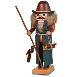 KWO Kunstgewerbe-Werkstätten Olbernhau GmbH Nussknacker Rübezahl 27 cm mehrfarbig