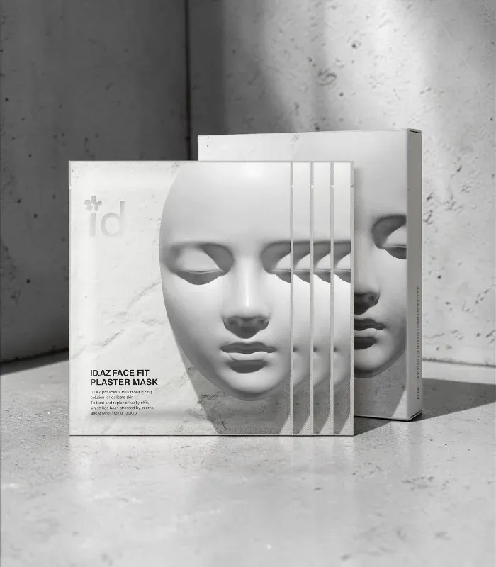 ID Placosmetics ID.AZ Face Fit Plaster Mask – Gesichtsmaske 1ks/20g