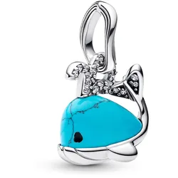 Pandora 793822C01 Charm-Silberanhänger Wal