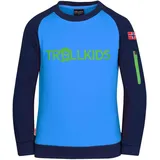 Trollkids Sweatshirt Sandefjord, in Hellblau - 104