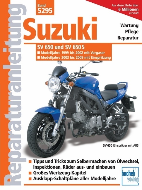 Suzuki Sv 650/Sv 650 S /Vergaser U. Einspritzung/ Modelljahr 1999-2008; . - F. J. Schermer  Kartoniert (TB)