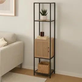 Koopmann International Regal SHADIA Bücherregal 43 x 33 x 153 cm Braun