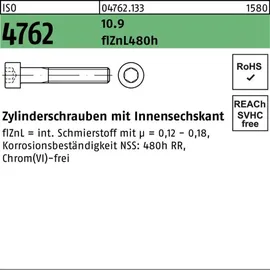 Hörger & Geßler Zylinderschraube ISO 4762 M6 x 14 10,9 500 Stück